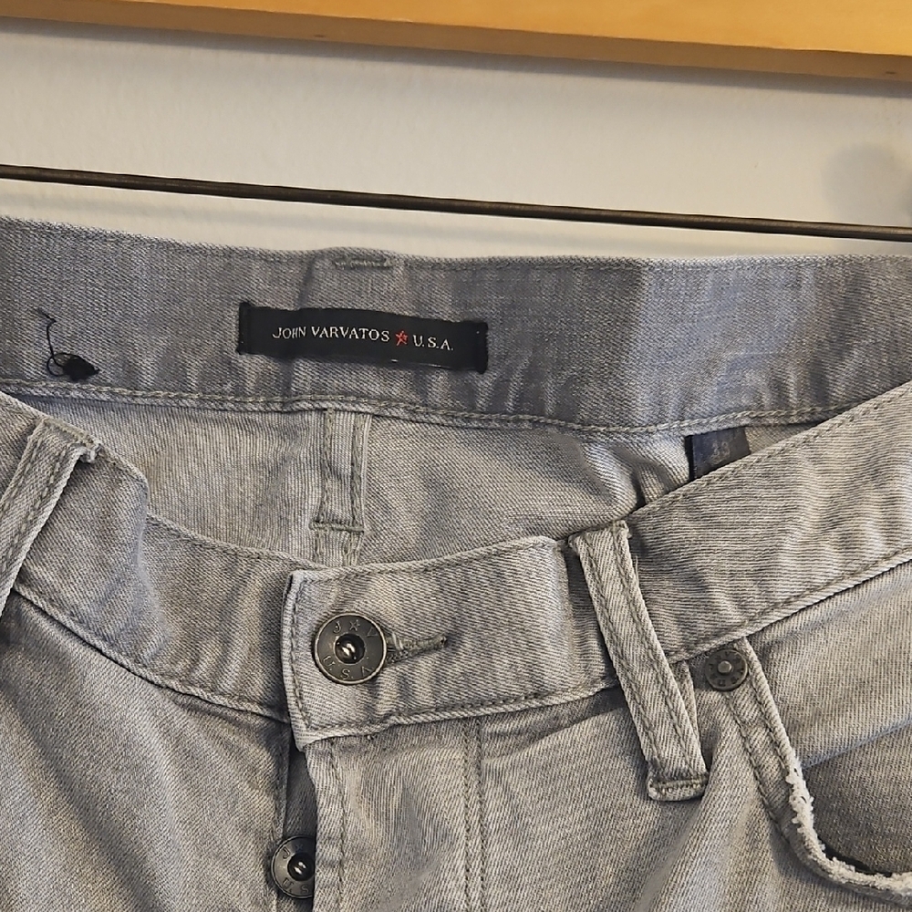 John Varvatos Gray Men's Jeans